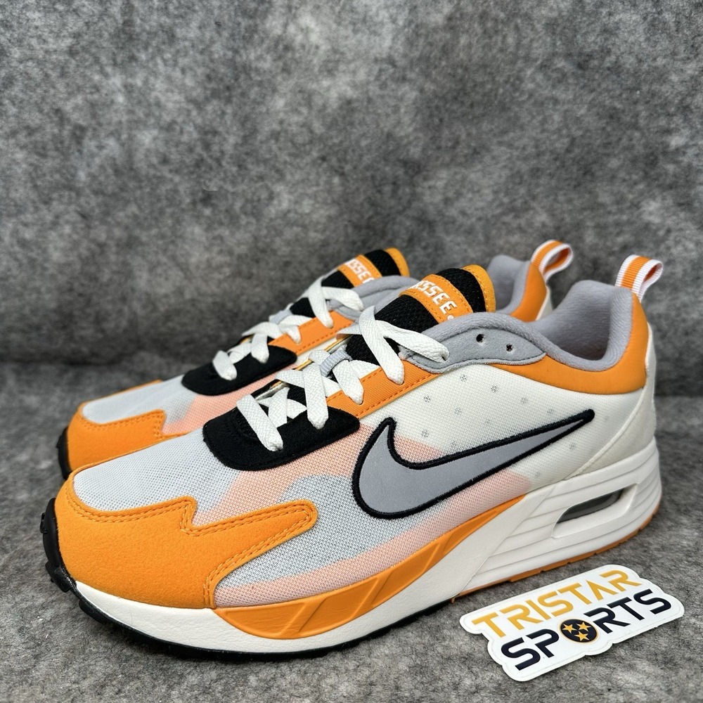 Tennessee Volunteers Shoes Mens Size 9 Nike Air Max Solo Orange White UT Vols